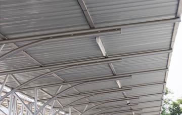 installing Lower Bracky metal roofing