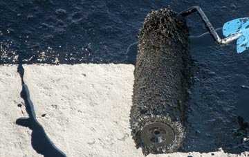 Lower Bracky liquid sealant waterproofing